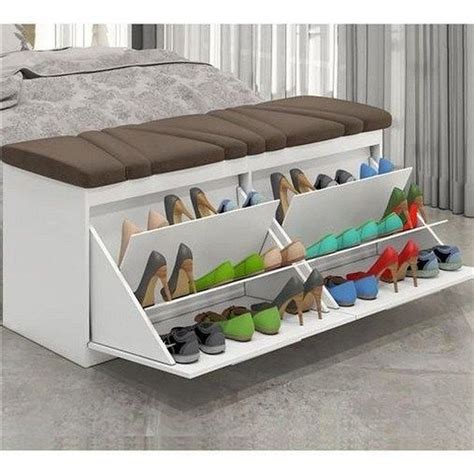 hidden shoe storage ideas.